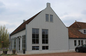 het voorhuis van restaurant Rietland, bij Noorddijk