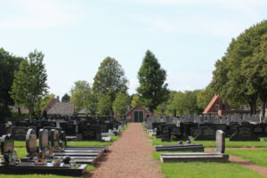 de algemene begraafplaats in Spijk
