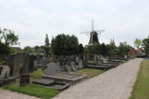 begraafplaats in Usquert