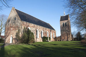 Sint Laurentiuskerk in Baflo, een van de oudste kerken in de provincie