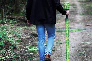 as verstrooien met de wandelstaf - uit onze collectie