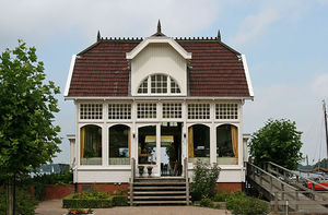 restaurant De Paalkoepel aan het Paterswoldsemeer