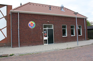 het dorpshuis in Usquert