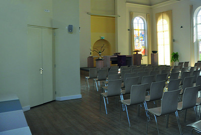 Centrumkerk - interieur, Hoofdstraat W36 in Winsum