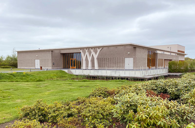 crematorium Ommeland en Stad, vlakbij de stad Groningen