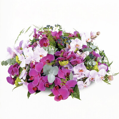 biedermeier van 40 of 60 cm groot - uit het bloementhema Hemelse Harmonie
