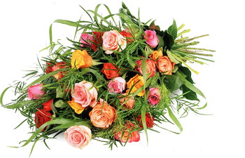 rouwboeket van 70 cm