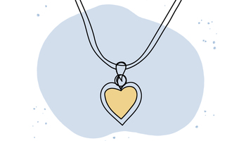 Sieraden met een beetje as of vingerafdruk zijn een tastbaar aandenken