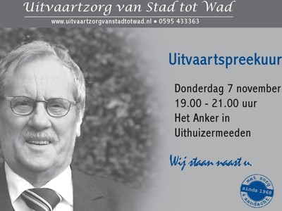 Uitvaartspreekuur in Uithuizermeeden