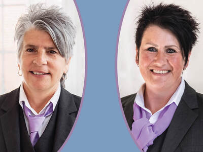 Met volledig vertrouwen, van ons en van Monique, heeft Gerda haar werkzaamheden binnen Uitvaartzorg van Stad tot Wad overgenomen